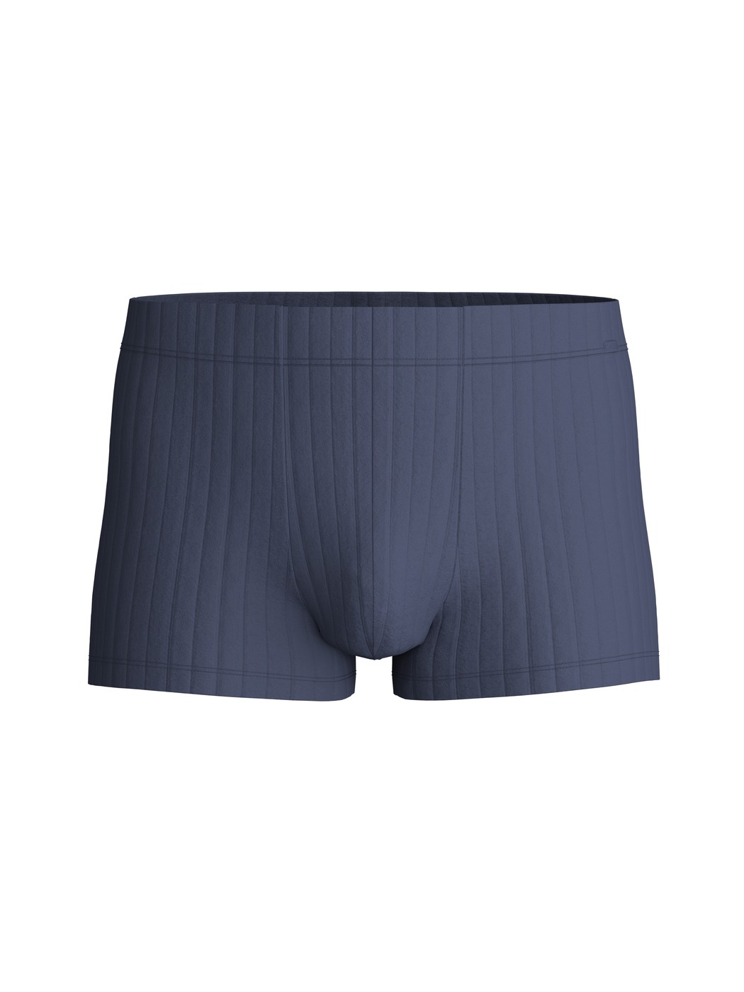 Herren - Boxer Brief mit überzogenem Bund aus Baumwolle in Blau, Motiv aus Serie Pure & Style von CALIDA