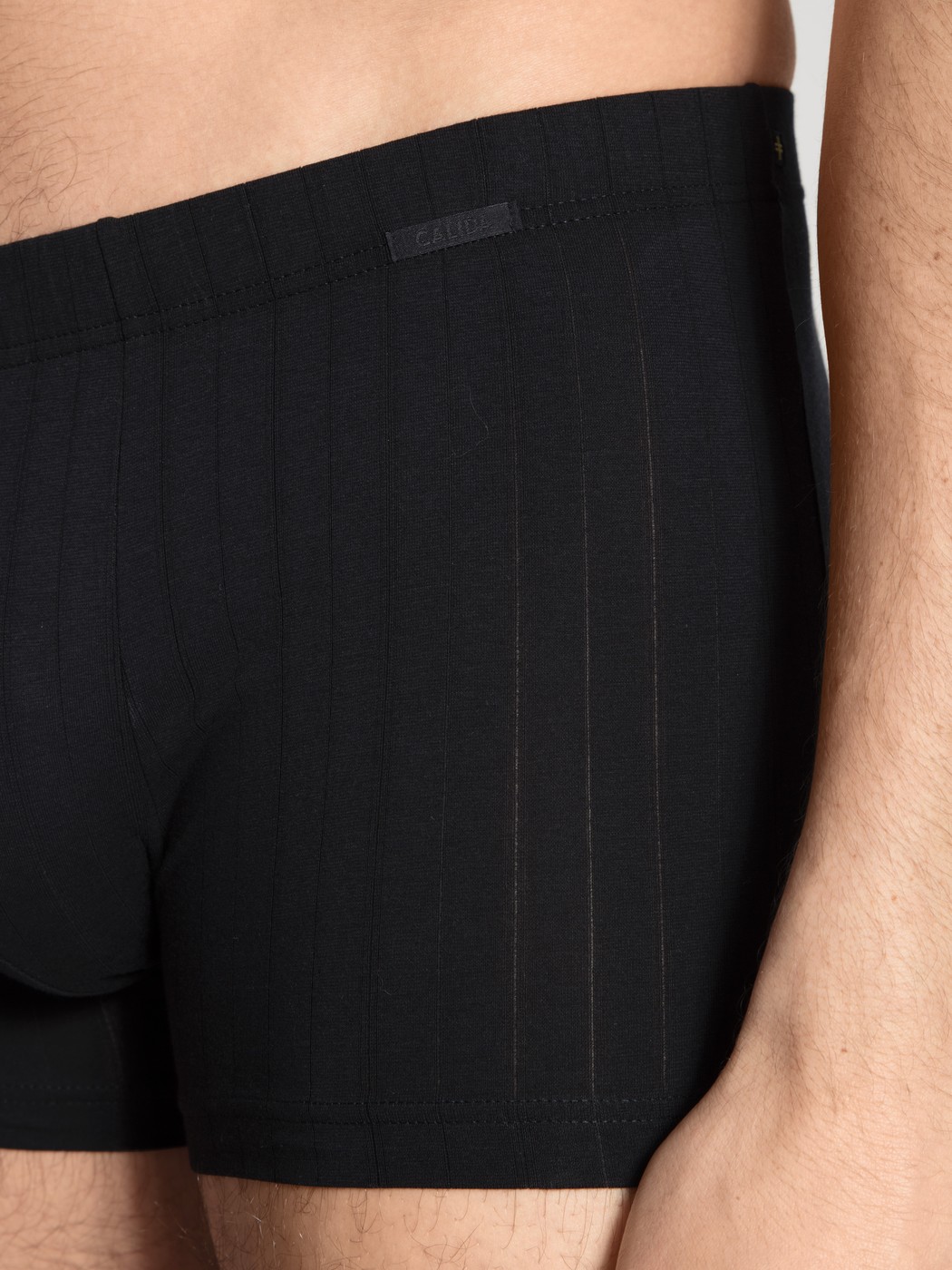 Boxer brief, covered waistband