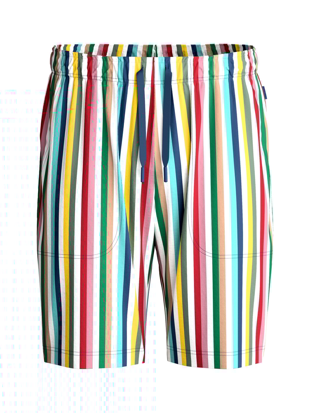 Men - Bermudas made of Cotton in Yellow, Patterned, from the RMX Sleep Holiday series by CALIDA