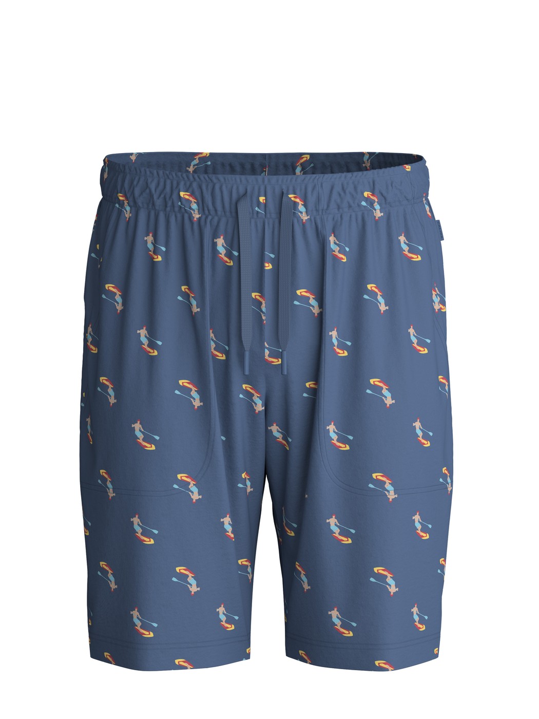 Uomo - Bermuda in 100% cotone di colore Blu, Modello, della serie RMX Sleep Holiday di CALIDA