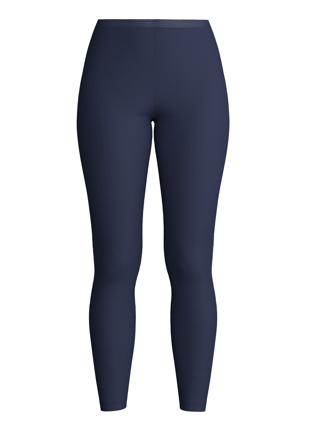 Damen - Leggings aus Wolle-Seide aus Wolle in Blau, Einfarbig aus Serie True Confidence von CALIDA