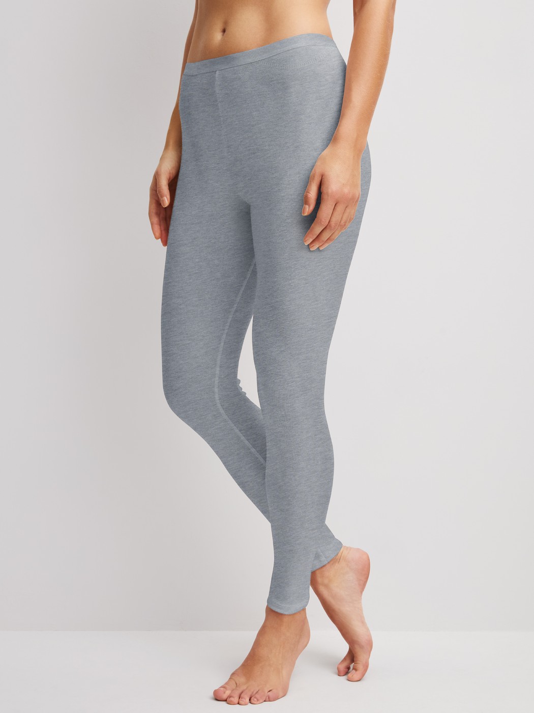 Women model is wearing  made of Wool in Grey, Unicoloured from the True Confidence series by CALIDA, Front view