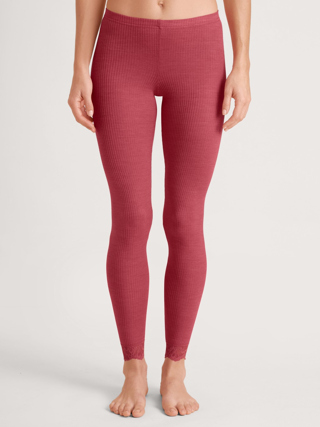 Leggings aus Wolle-Seide