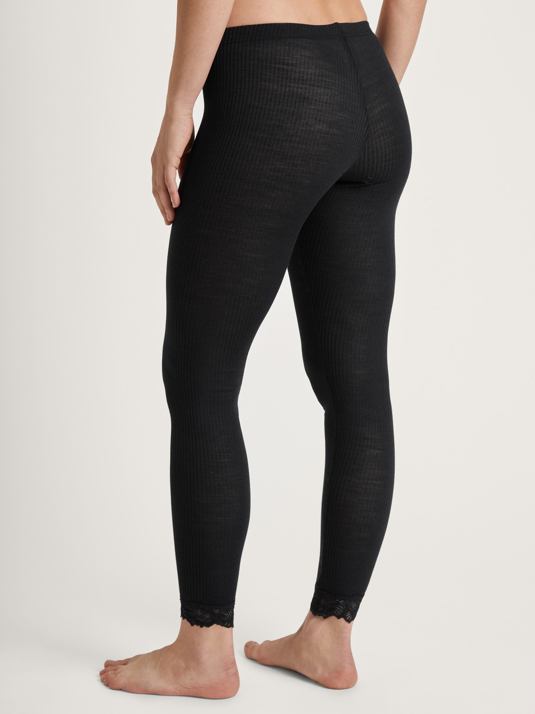 Leggings aus Wolle-Seide