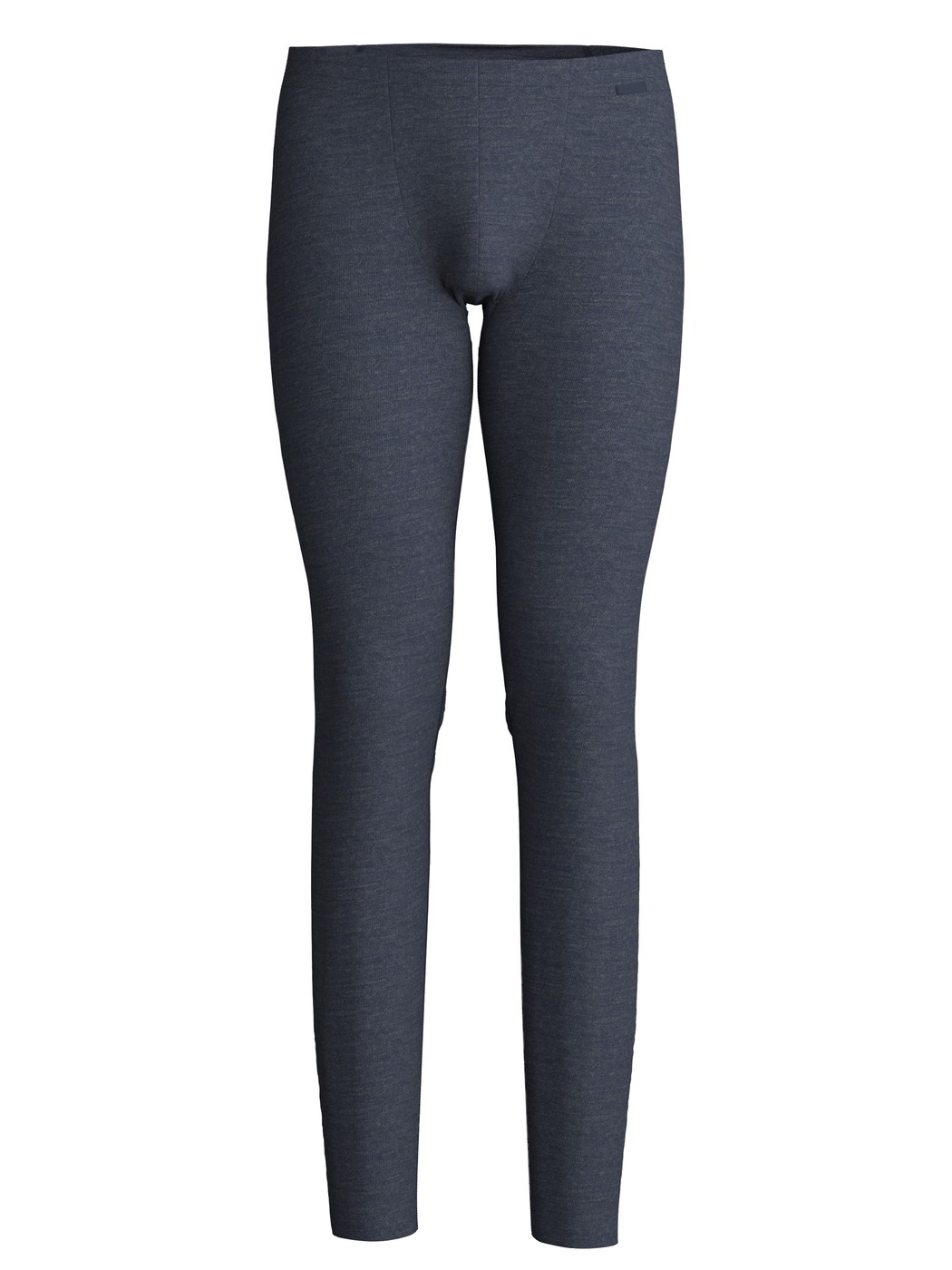 Herren - Longpants aus Wolle und Seide aus Wolle in Blau, Einfarbig aus Serie Wool & Silk von CALIDA