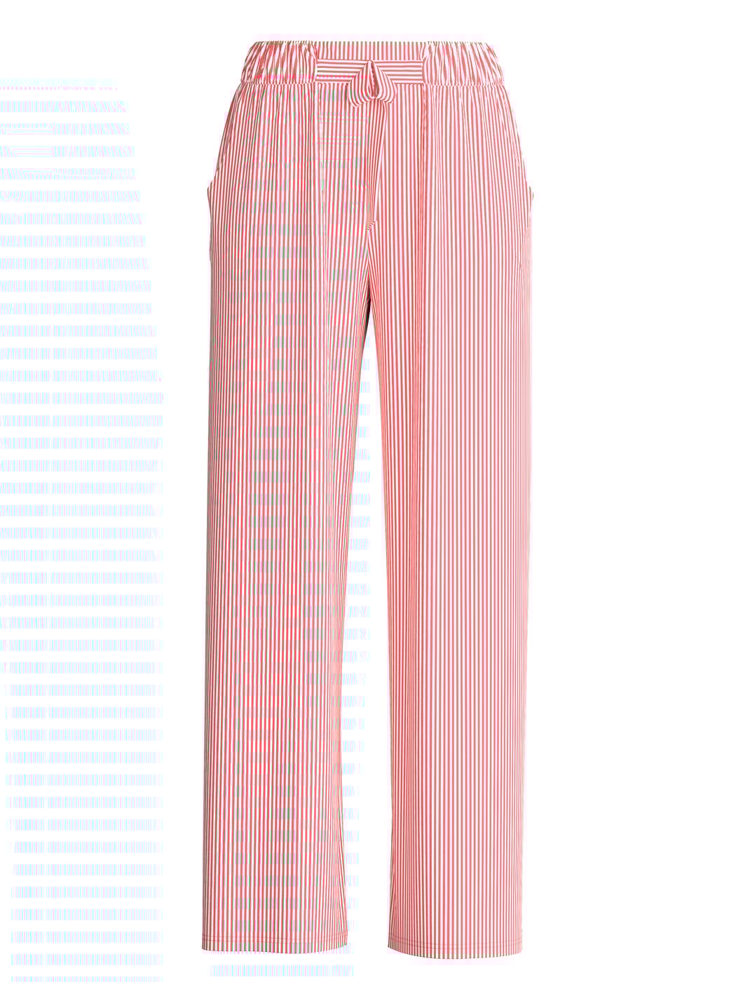 Donna - Pantaloni pigiama in Cotone di colore Arancione, A righe, della serie Favourites Beach di CALIDA