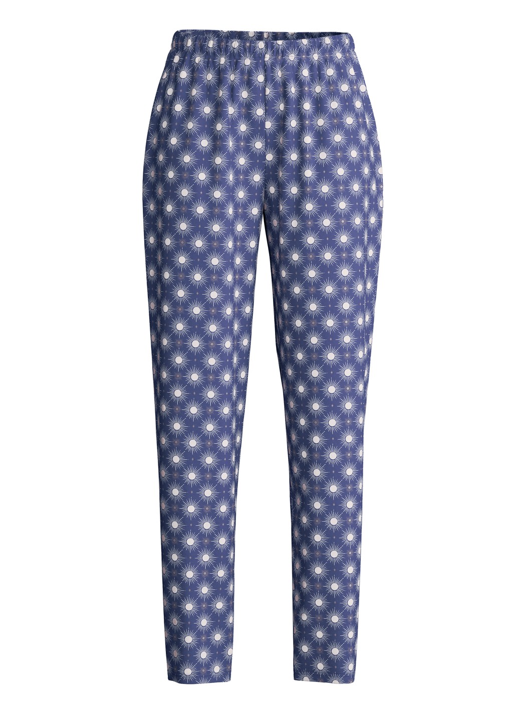 Women - Pyjama bottom made of 100% Cotton in Blue, Patterned, from the Favourites Universe series by CALIDA