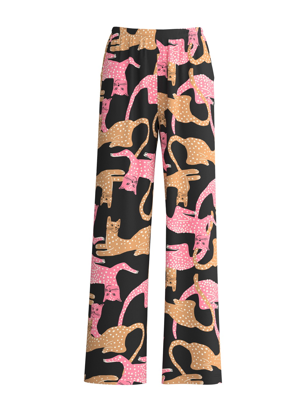 Femme -  en Modal de couleur Noir, Motif, de la série Sleep Over M&M de CALIDA