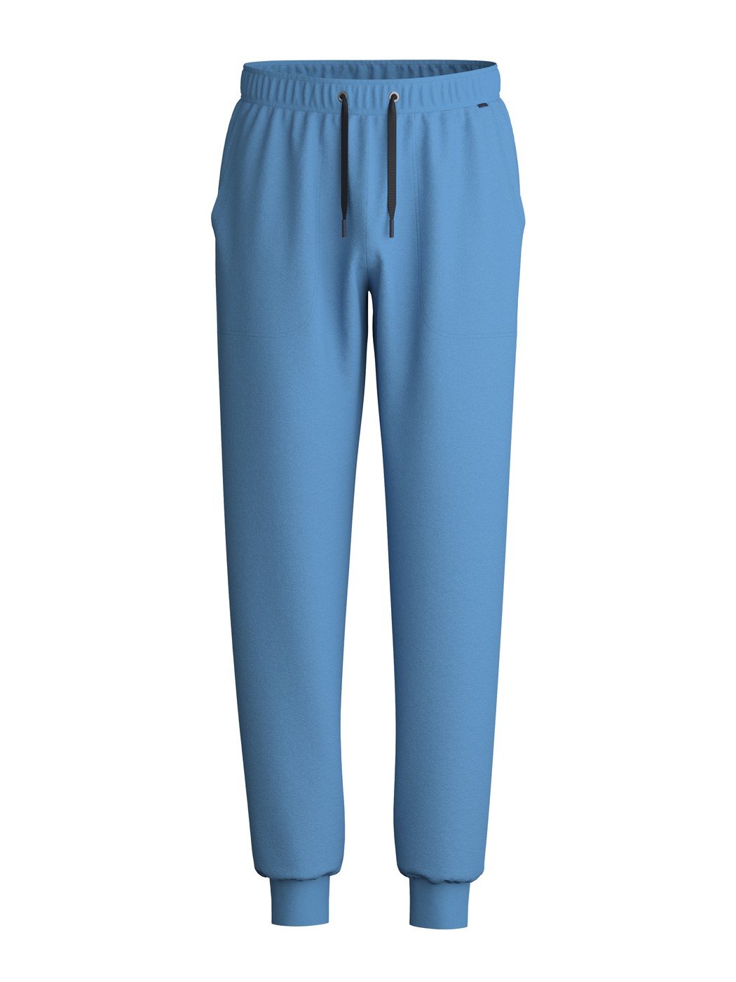 Herren - Jogginghose mit Seitentaschen aus Baumwolle in Blau, Einfarbig aus Serie Remix Xtra von CALIDA