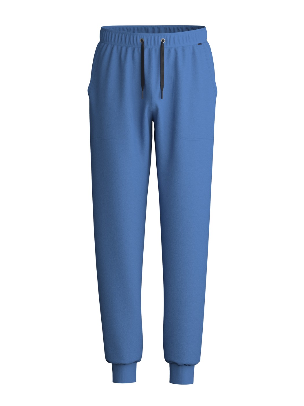 Herren - Jogginghose mit Seitentaschen aus Baumwolle in Blau, Einfarbig aus Serie Remix Xtra von CALIDA