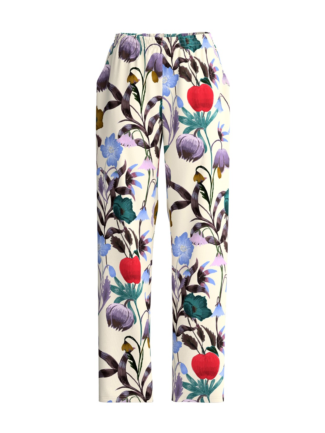 Women -  made of 100% Cotton in Beige, Floral, from the Alpine M&M series by CALIDA