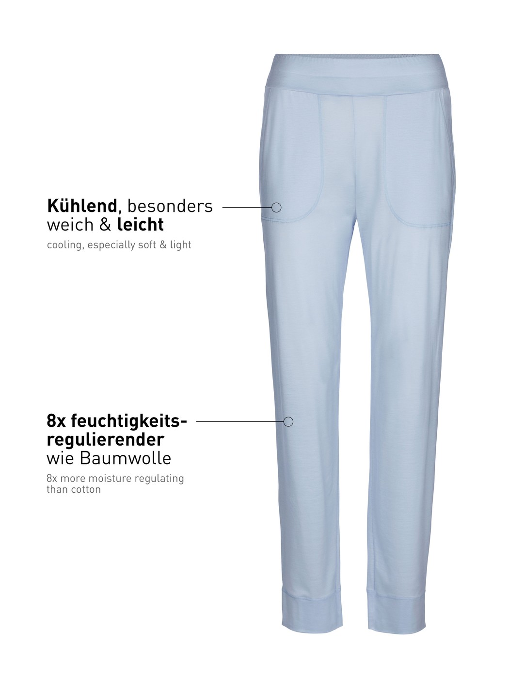 Pantaloni pigiama con tasche laterali