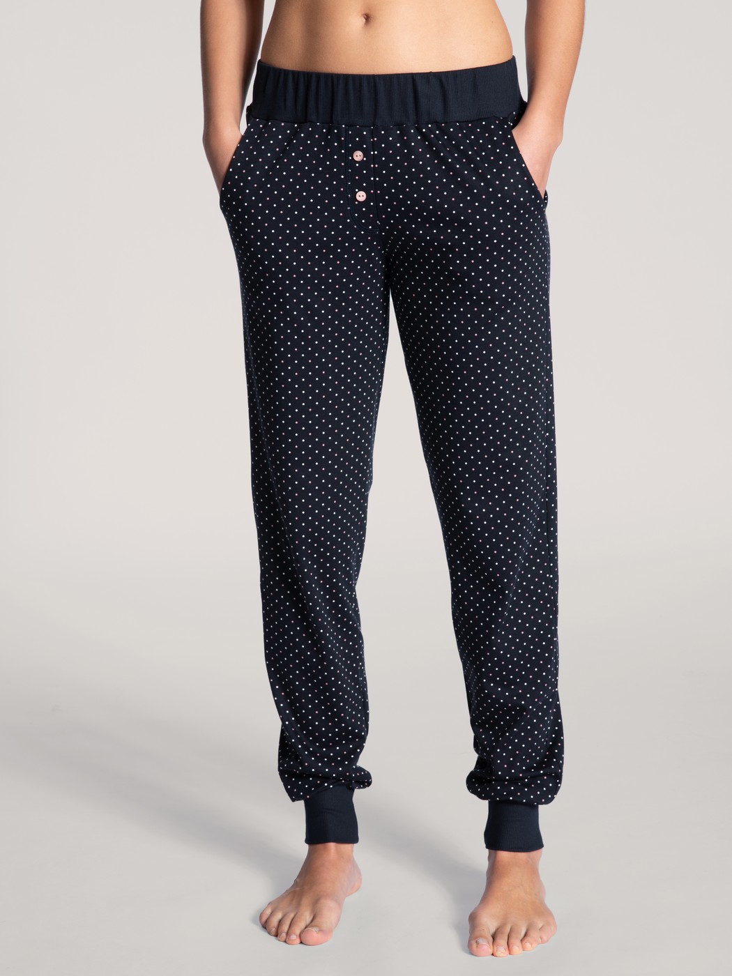 Pyjama bottom with cuffs