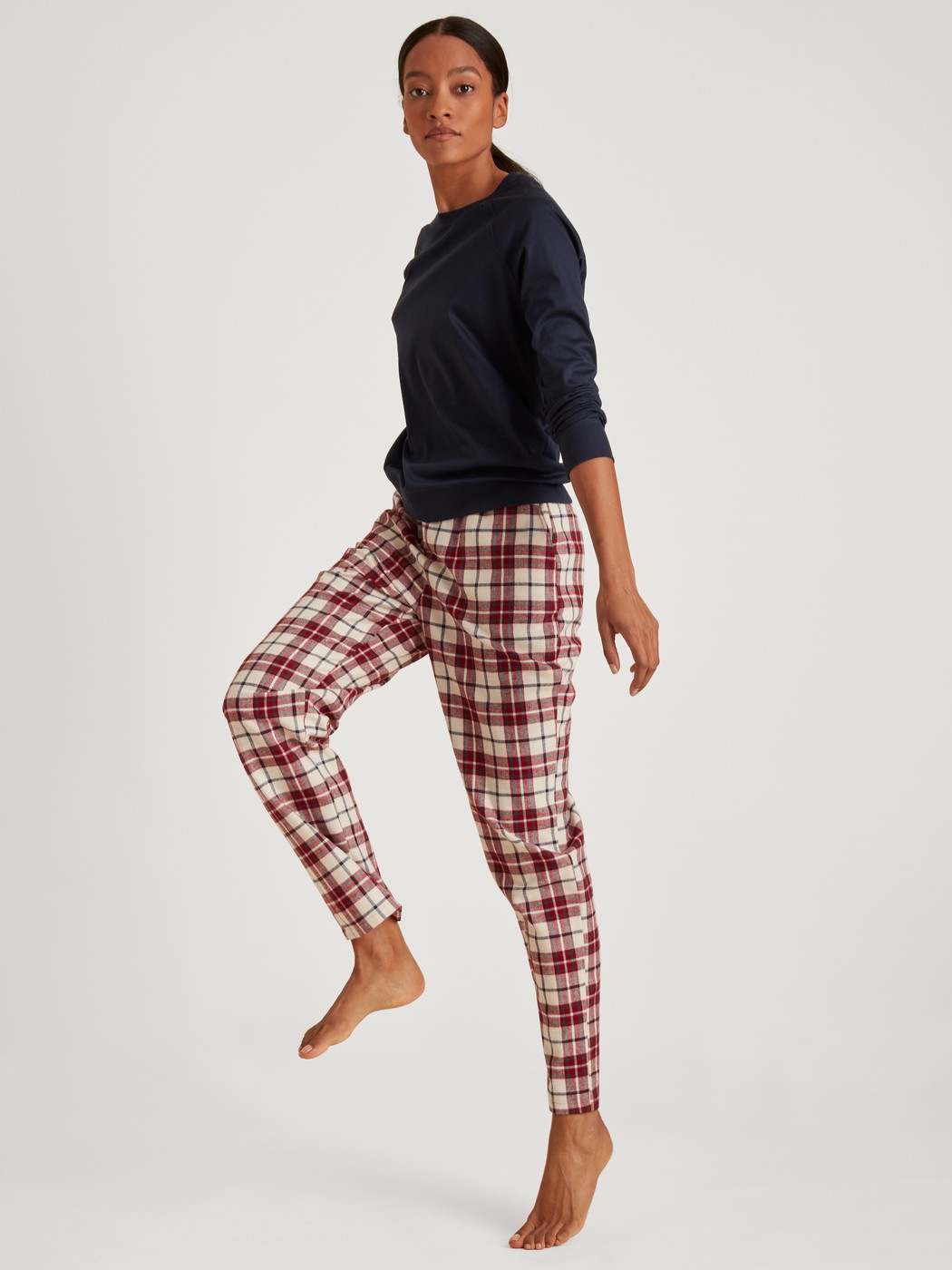 Flannel trousers