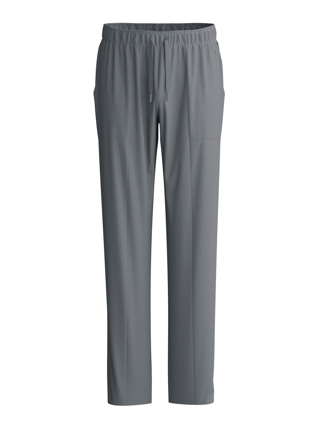 Men - Pyjama Bottoms with Side Pockets made of 100% Cotton in Grey, Unicoloured, from the RMX Sleep Leisure series by CALIDA