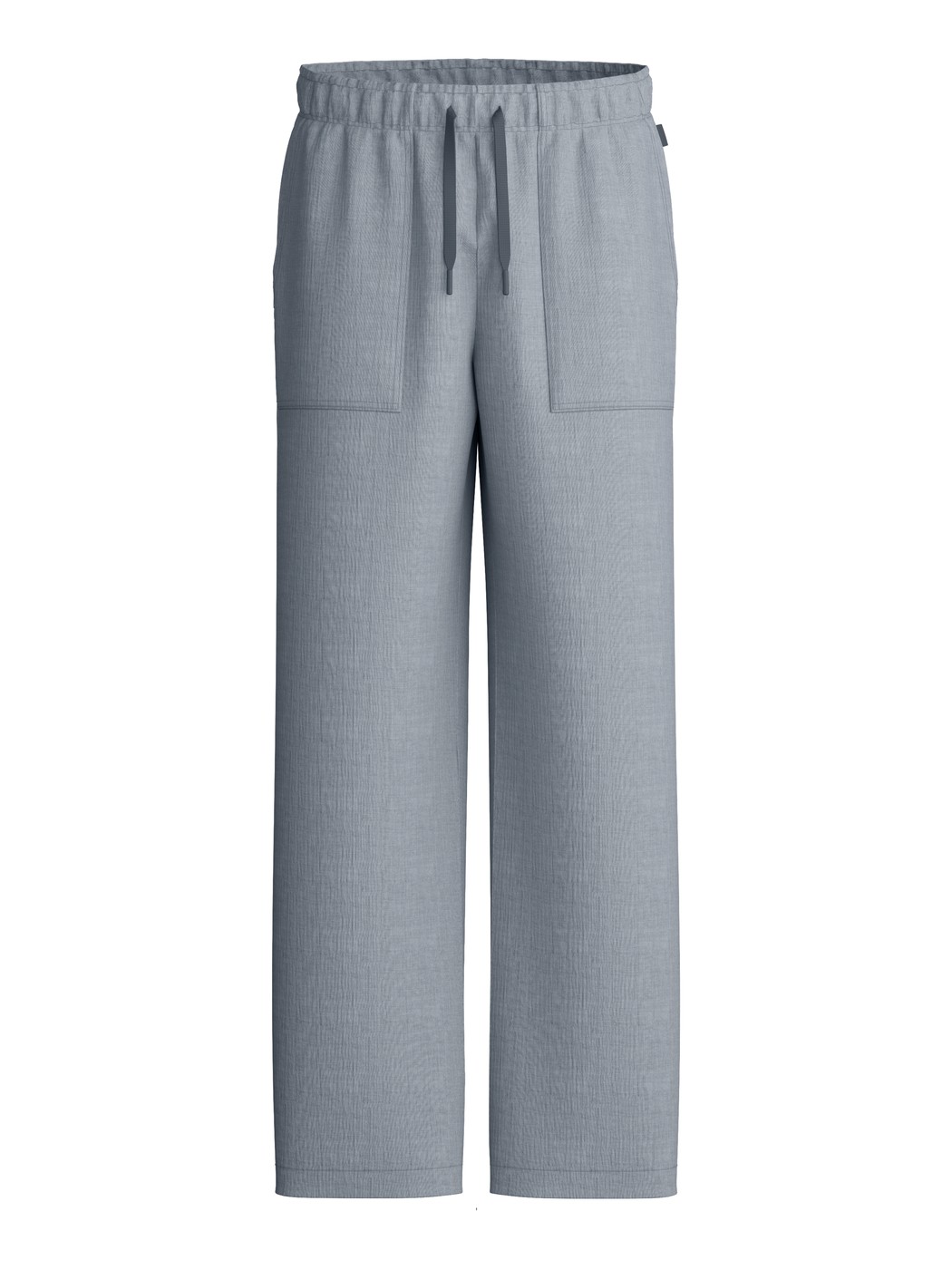 Homme - Pantalon de pyjama en 100% coton de couleur Gris, Unicolore, de la série RMX Sleep Journey de CALIDA
