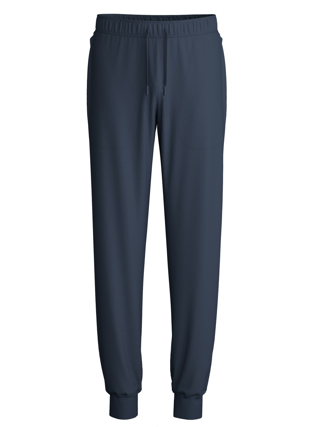 Homme - Bas de pyjama avec poignets en Modal de couleur Bleu, Unicolore, de la série DSW Balancing de CALIDA