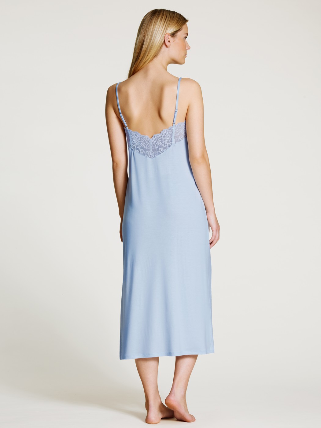 Nightdress with spaghetti straps