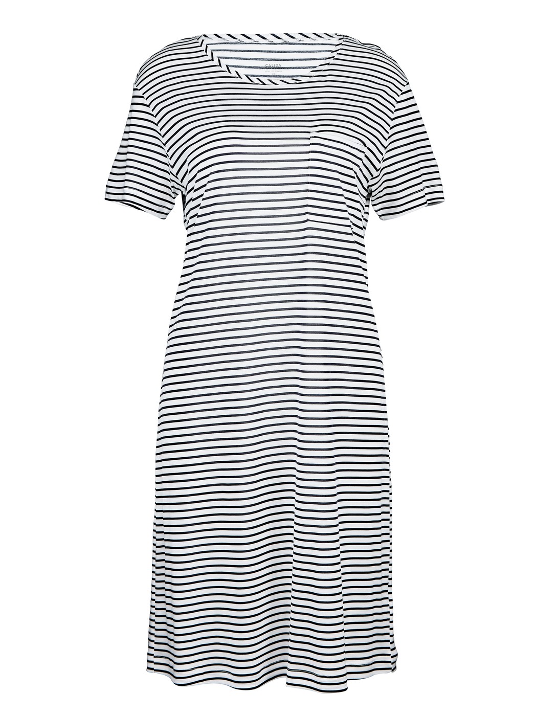 Short Sleeve Nightdress, Length 95cm, Cradle to Cradle Certified®