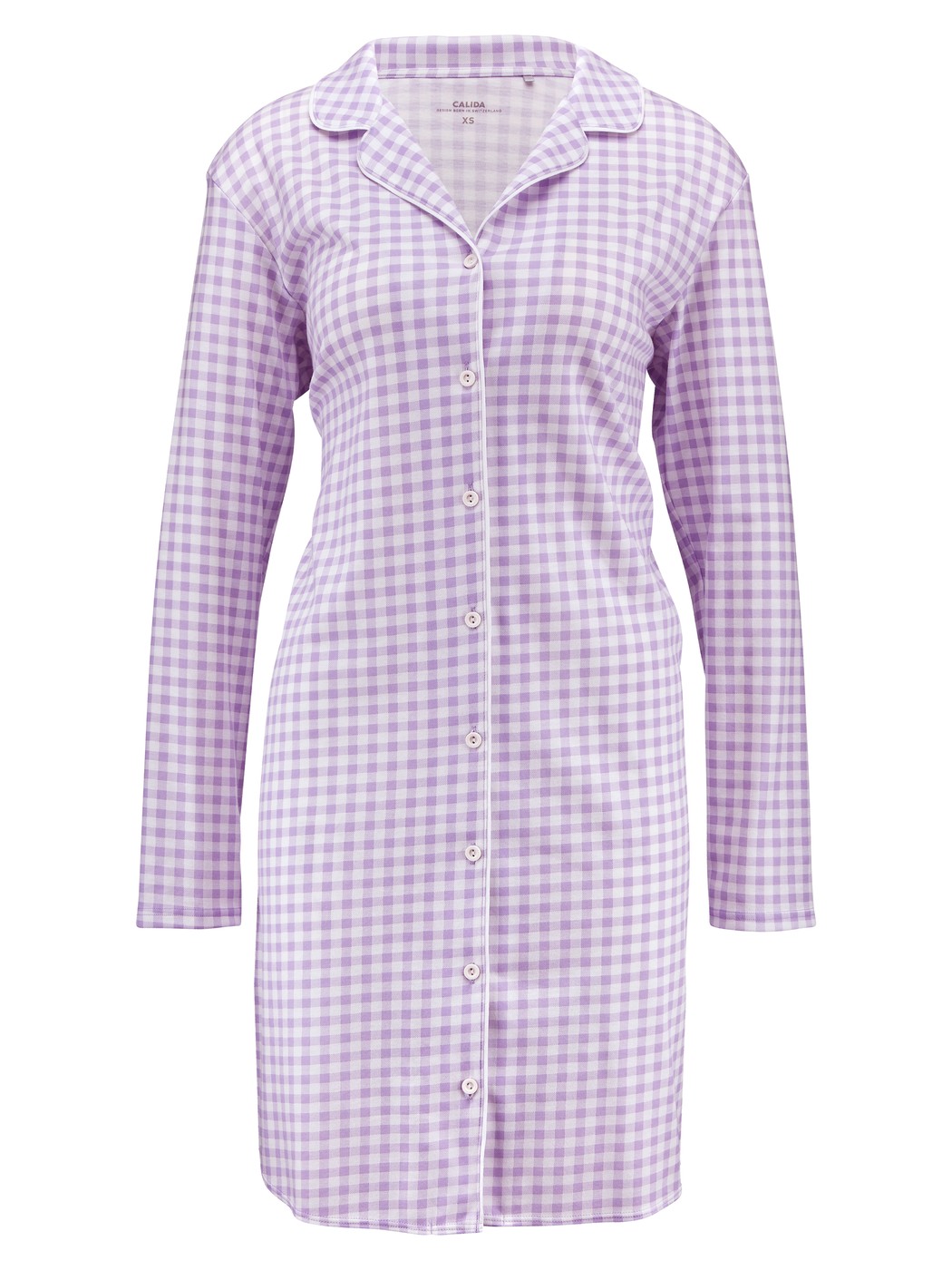 Sleepshirt, boutonné de bout en bout, longueur 95cm