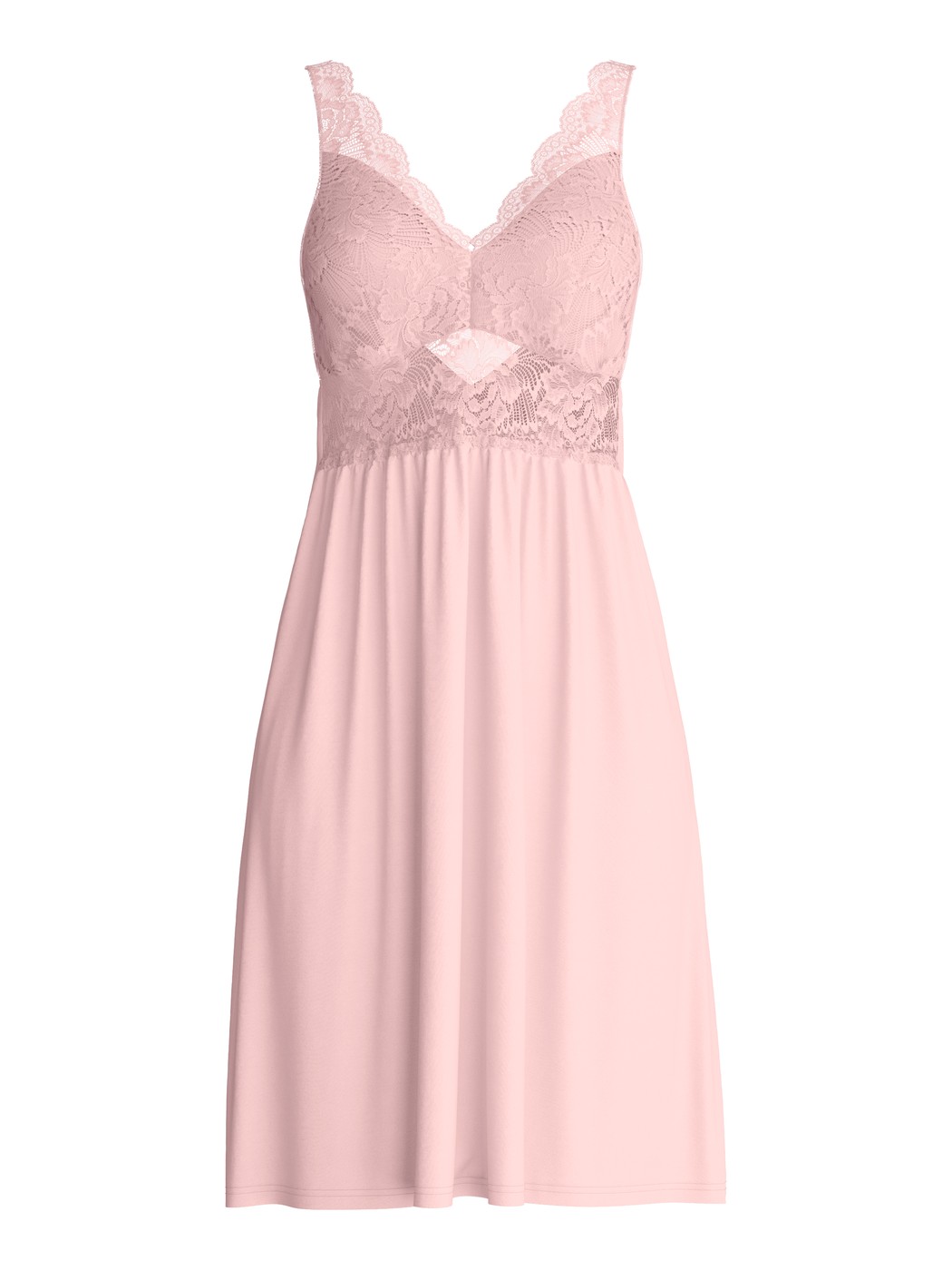 Donna - Camicia da notte, lunghezza 95 cm in Modal di colore Rosa, Pizzo, della serie Elegant Dreams di CALIDA