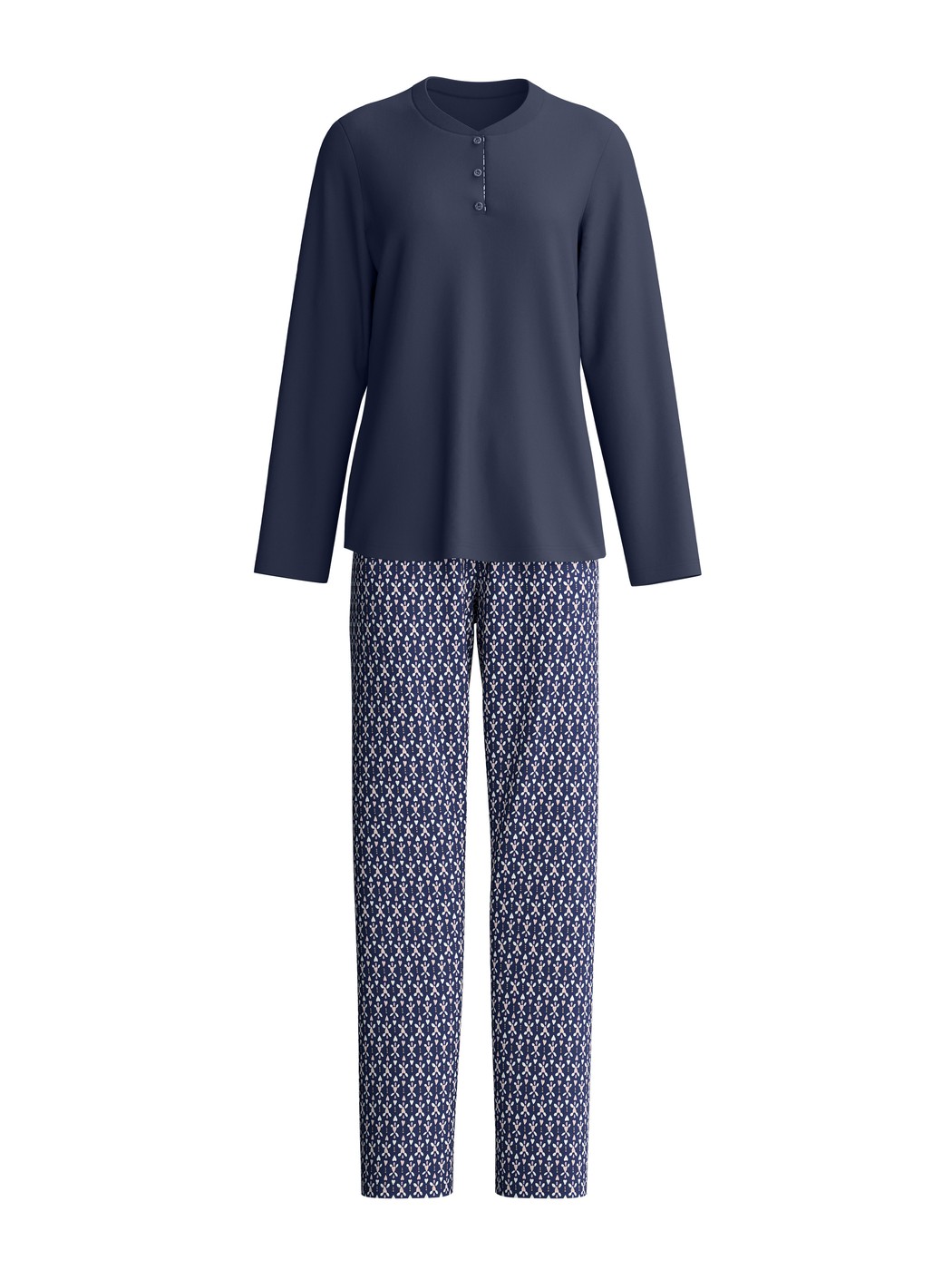 Women -  made of 100% Cotton in Blue, Patterned, from the Midnight Hearts series by CALIDA