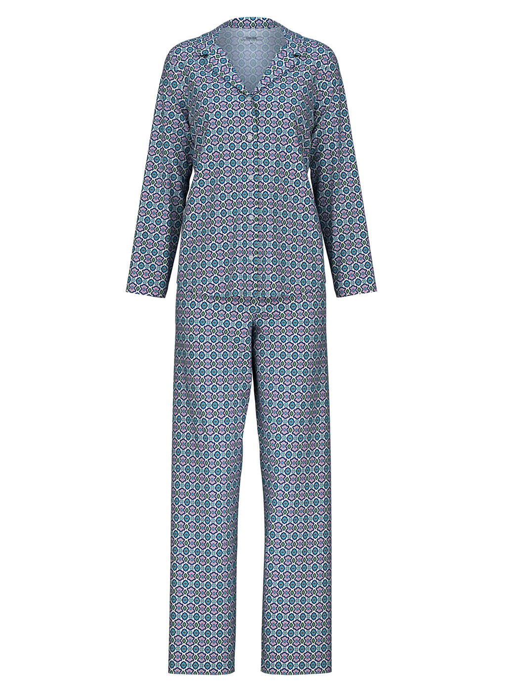 Pyjamas, buttoned through