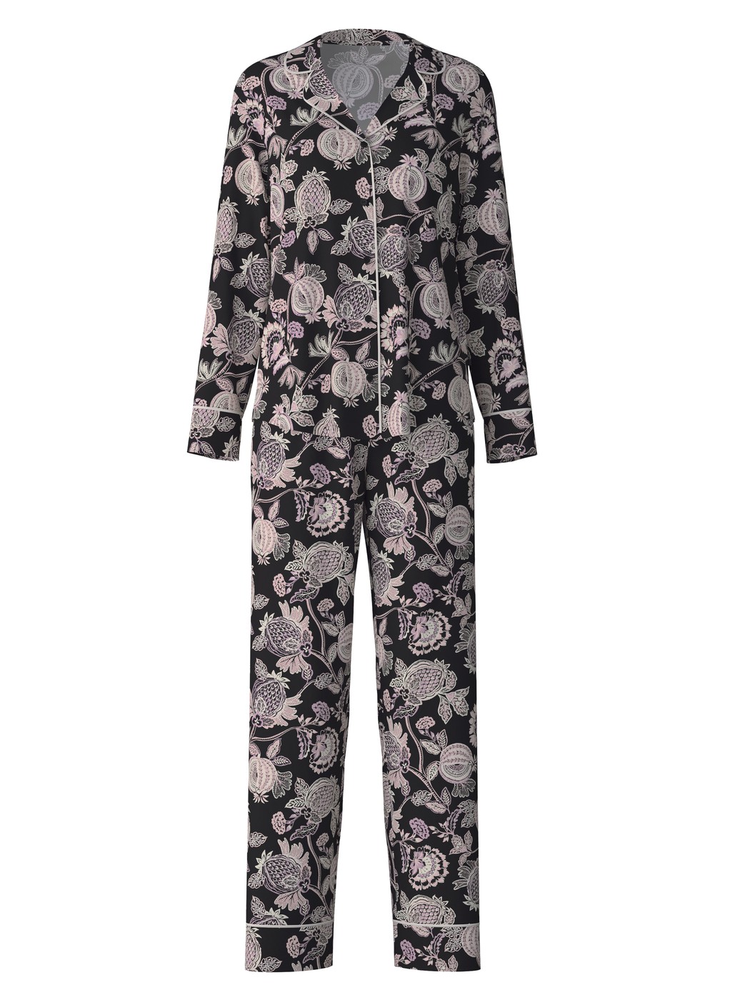 Button-through pyjamas made from TENCEL™ modal and silk