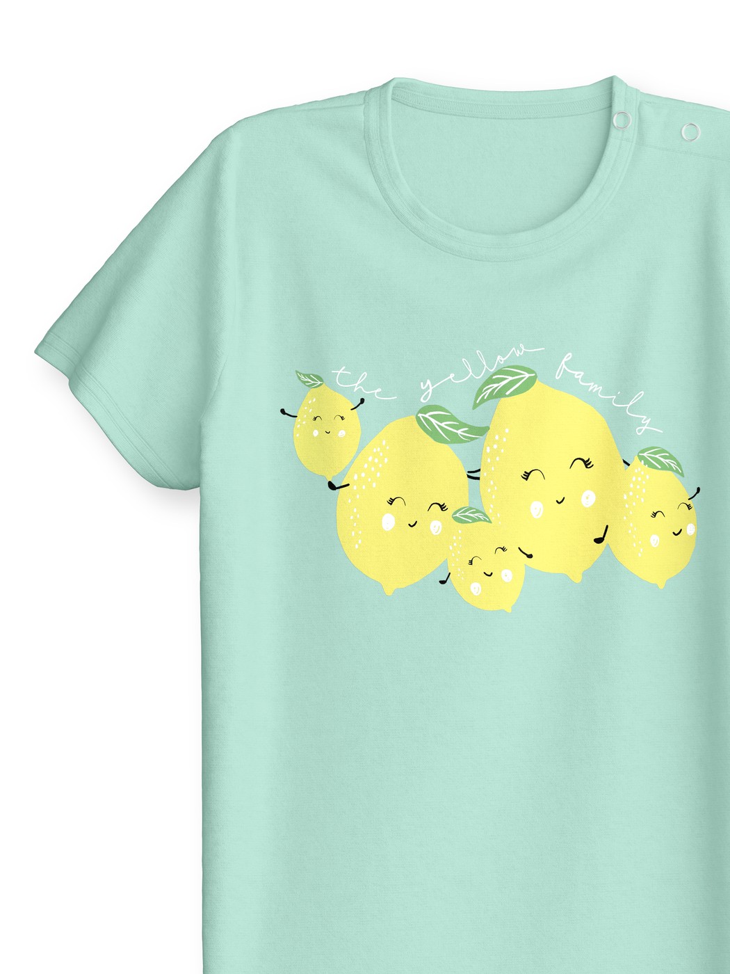 Kinder - Kurz-Pyjama aus 100% Baumwolle in Grün,  aus Serie Toddlers Fruits von CALIDA