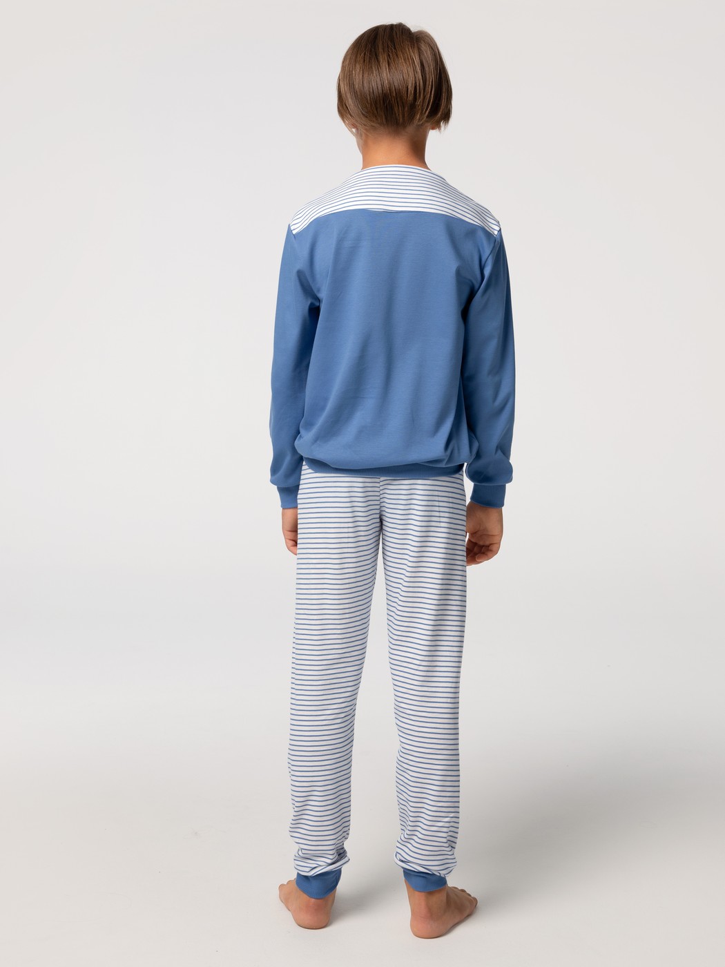 Jungen Bündchen-Pyjama