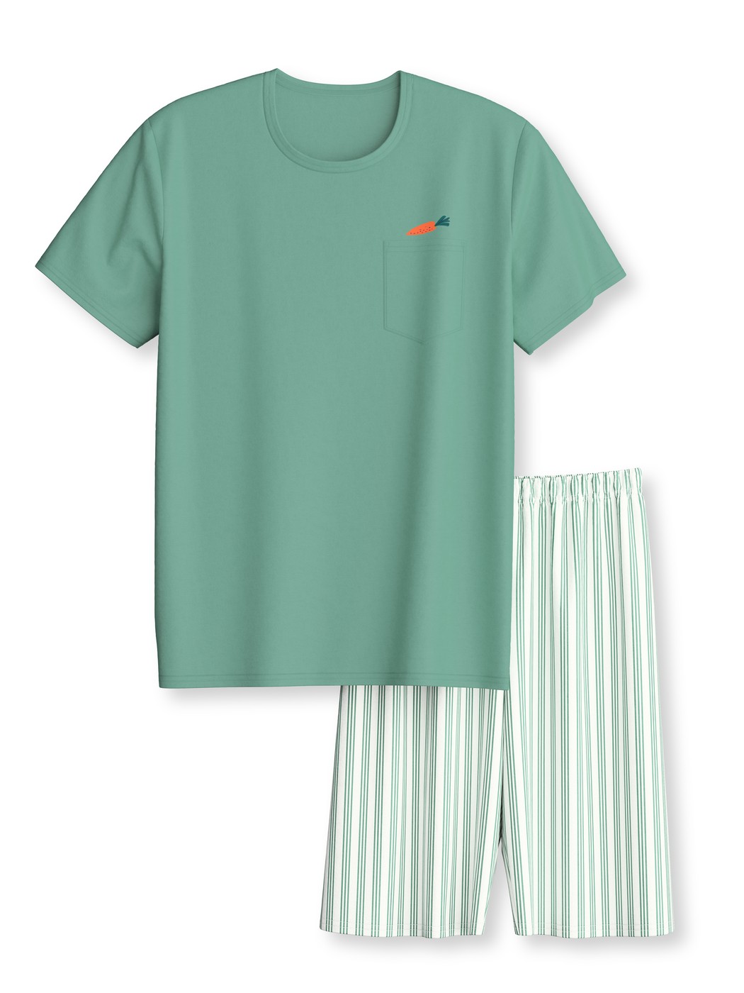 Multipack Enfant - Pyjama court en pur coton bio en 100% coton de couleur Vert, , de la série Kids Easter de CALIDA