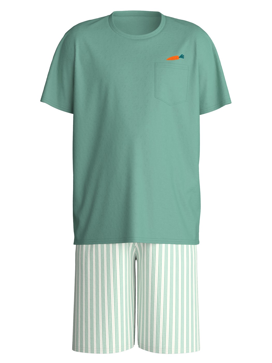 Enfant - Pyjama court en pur coton bio en 100% coton de couleur Vert, , de la série Kids Easter de CALIDA