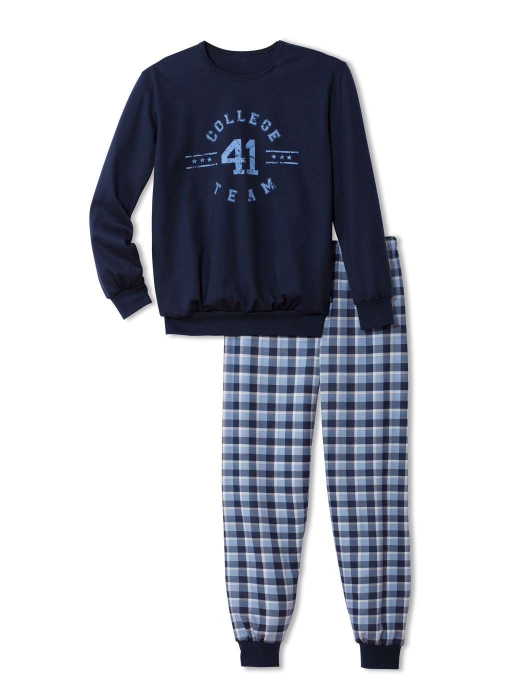 Jungen Bündchen-Pyjama