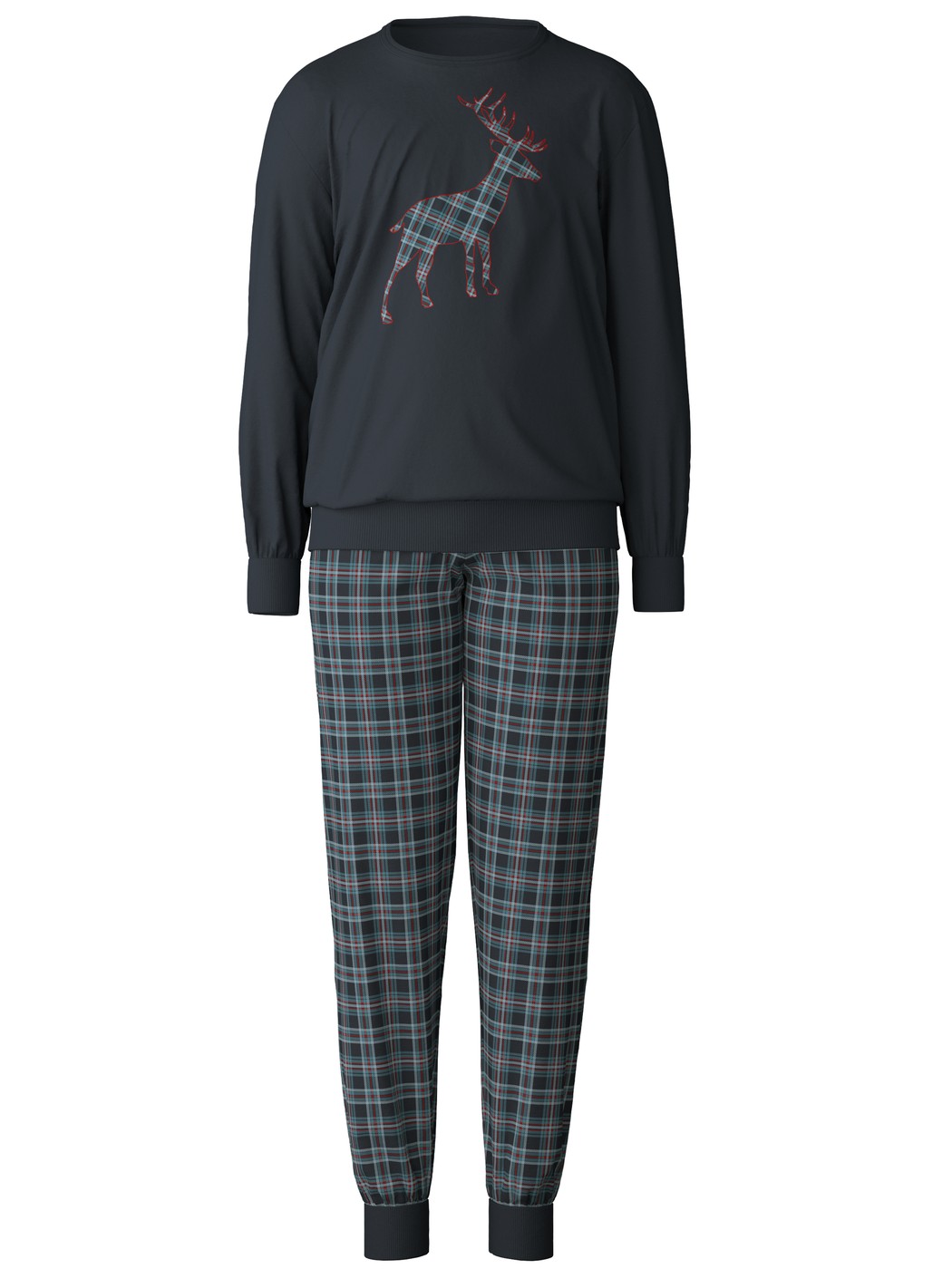 Jungen Bündchen-Pyjama