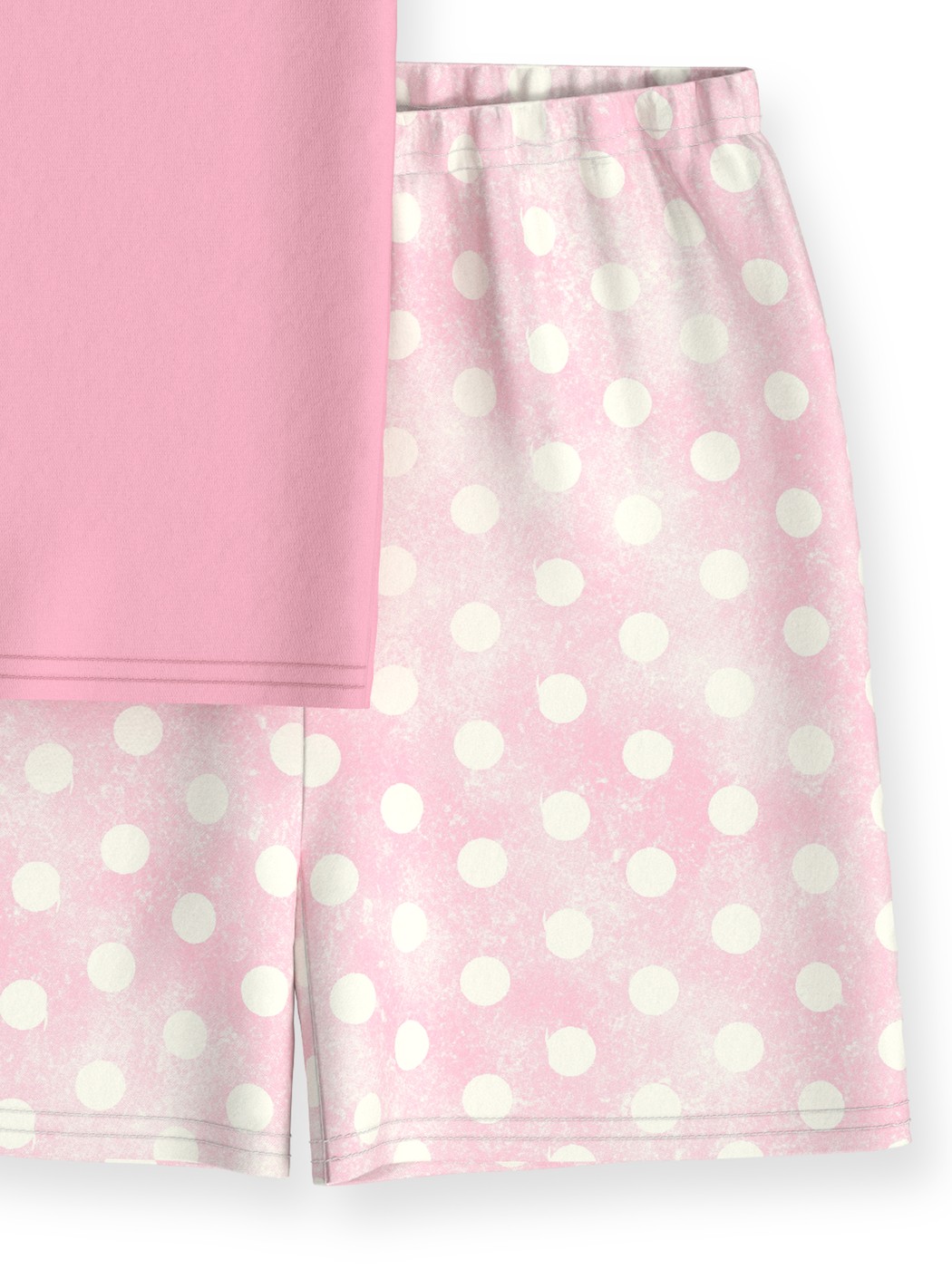 Short pyjamas in pure organic cotton