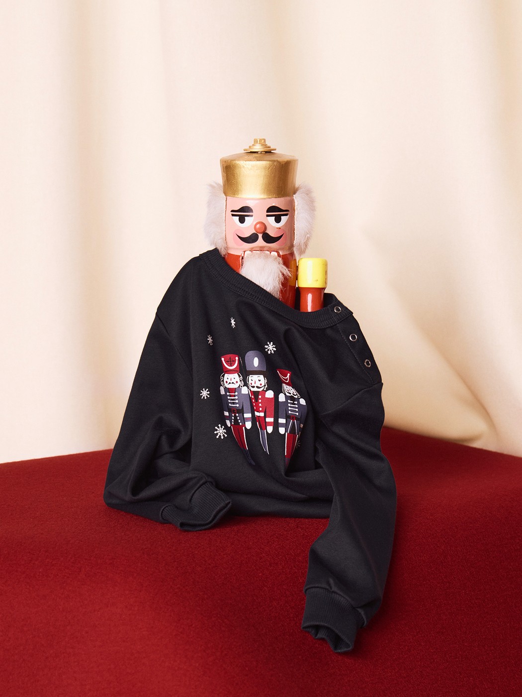 Kinder - Bündchen-Pyjama aus 100% Baumwolle in Blau, Gemustert aus Serie Family & Friends von CALIDA, Detail