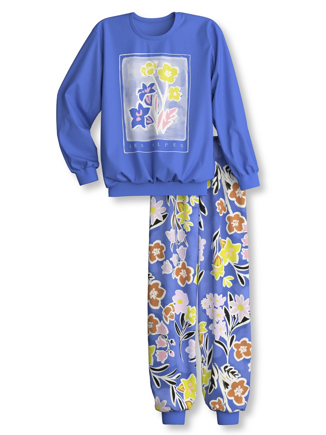 Multipack Kids - Pyjama with cuff made of 100% Cotton in Purple, , from the Kids Flowers series by CALIDA