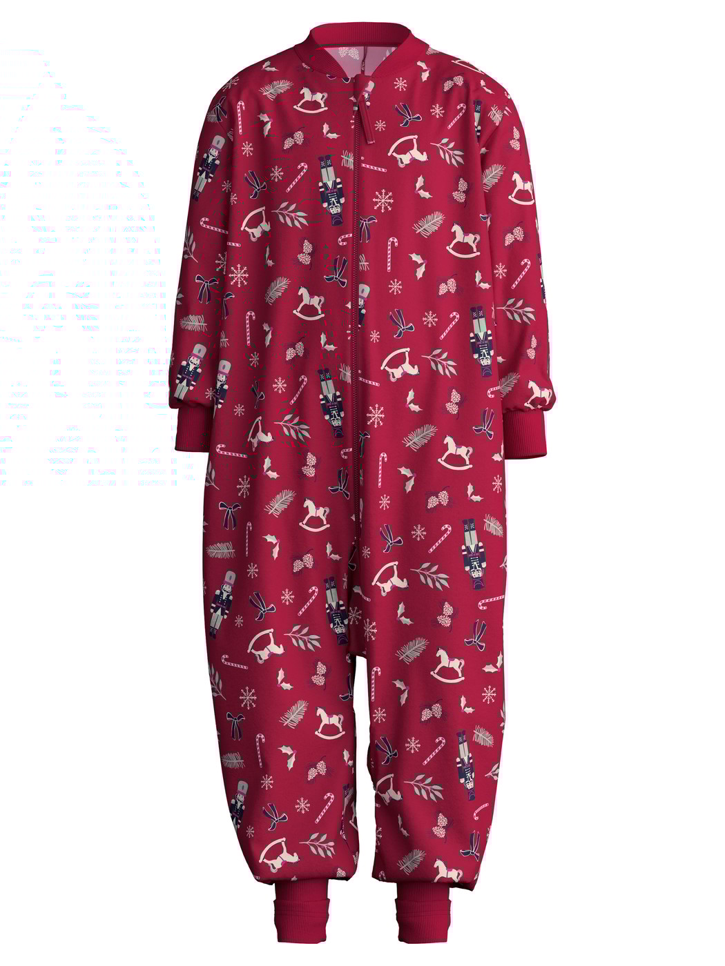 Kinder - Jumpsuit aus 100% Baumwolle in Rot, Gemustert aus Serie Family & Friends von CALIDA