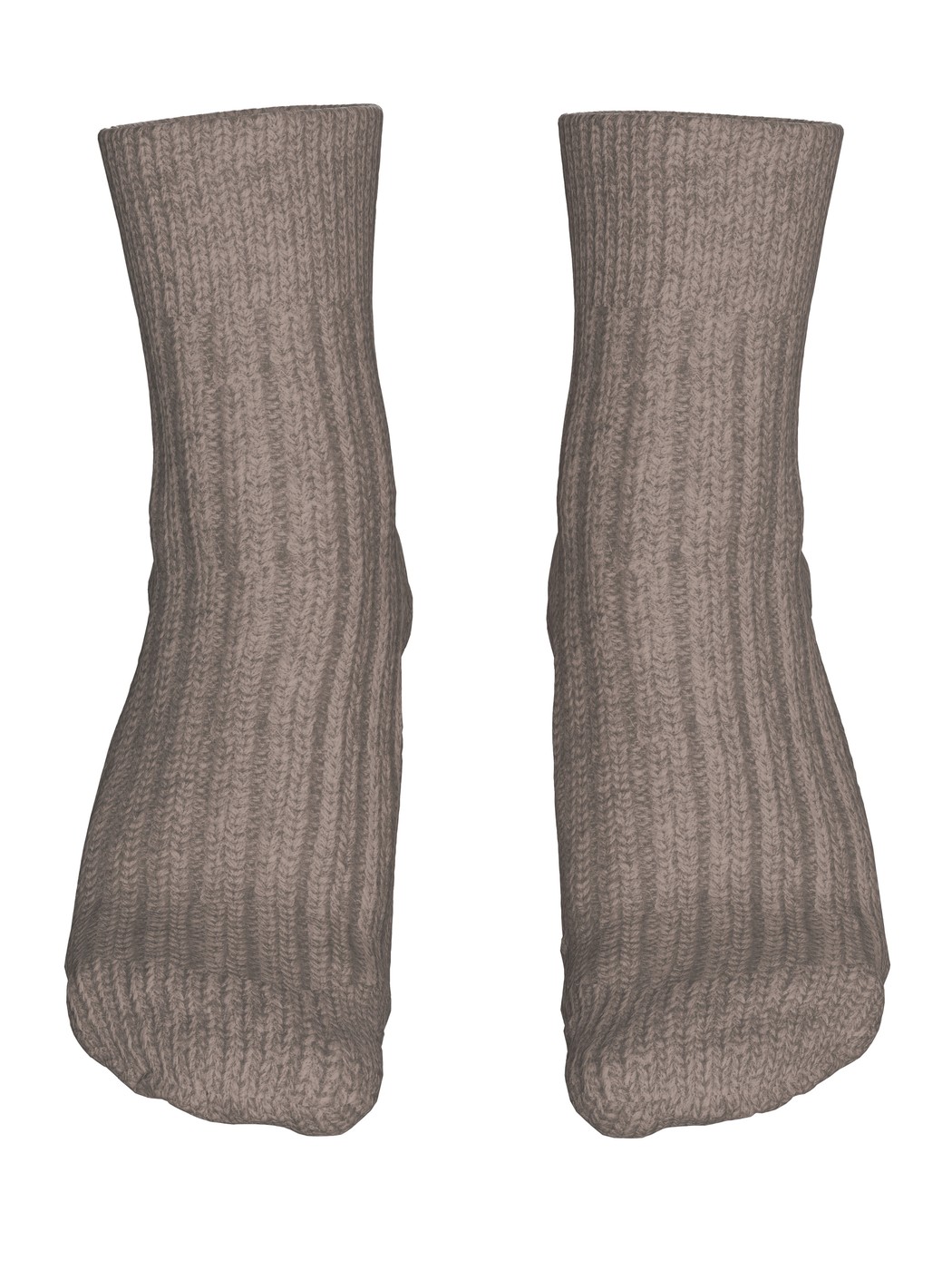 Herren - Wollsocken aus Wolle in Braun, Einfarbig aus Serie RMX Flannel Mood von CALIDA