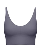 Damen - Bustier mit verstellbaren Trägern aus Modal in Grau, Einfarbig aus Serie Natural Skin von CALIDA