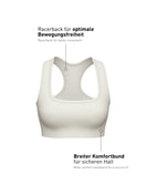 Damen - Bustier aus Modal in Weiß, Einfarbig aus Serie Seamless Natural von CALIDA