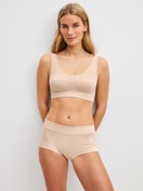 Le mannequin Femme porte le/la Brassière en Coton de couleur Rose, Unicolore, de la série Elastic de CALIDA, Image supplémentaire