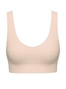 Femme - Brassière en Coton de couleur Rose, Unicolore, de la série Elastic de CALIDA