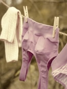 Women - Bustier made of Cotton in Pink, Striped, from the Elastic series by CALIDA, Detail