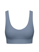 Women - Bustier made of Cotton in Grey, Unicoloured, from the Elastic series by CALIDA