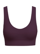 Bustier mit Softbund dark violet