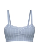 Damen - Bustier aus Baumwolle in Blau, Spitze aus Serie Etude Toujours von CALIDA