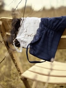 Women - Bustier made of Cotton in Blue, Lace, from the Etude Toujours series by CALIDA, Detail