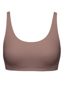Damen - Bustier aus Modal in Braun, Einfarbig aus Serie Natural Skin von CALIDA