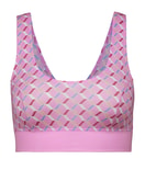 Bustier mit Softbund bubble gum pink